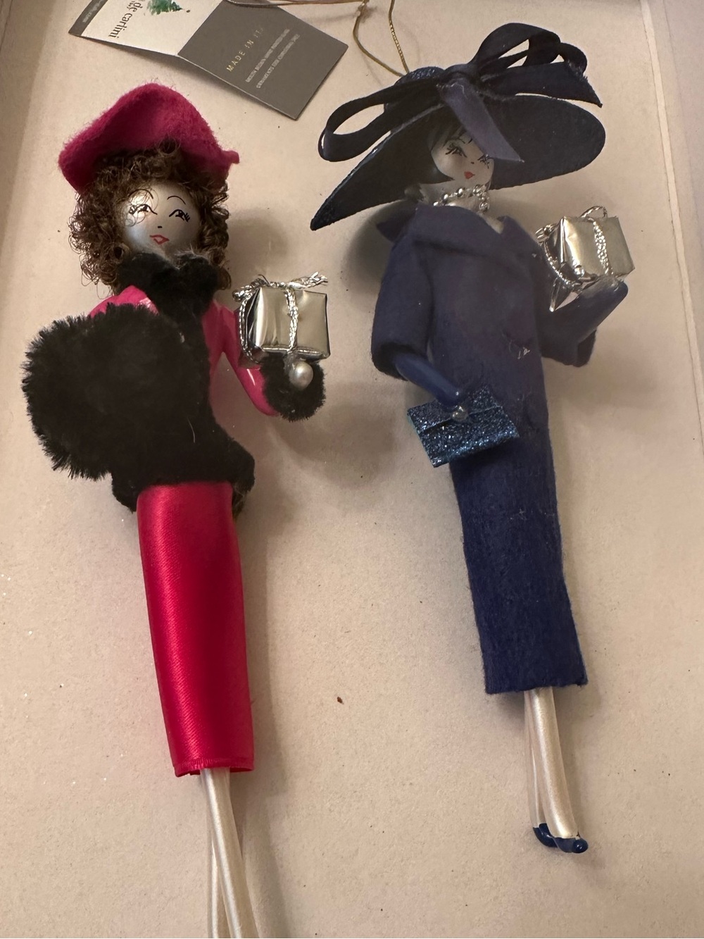 Soffieria de carlini Lady Christmas ornaments
